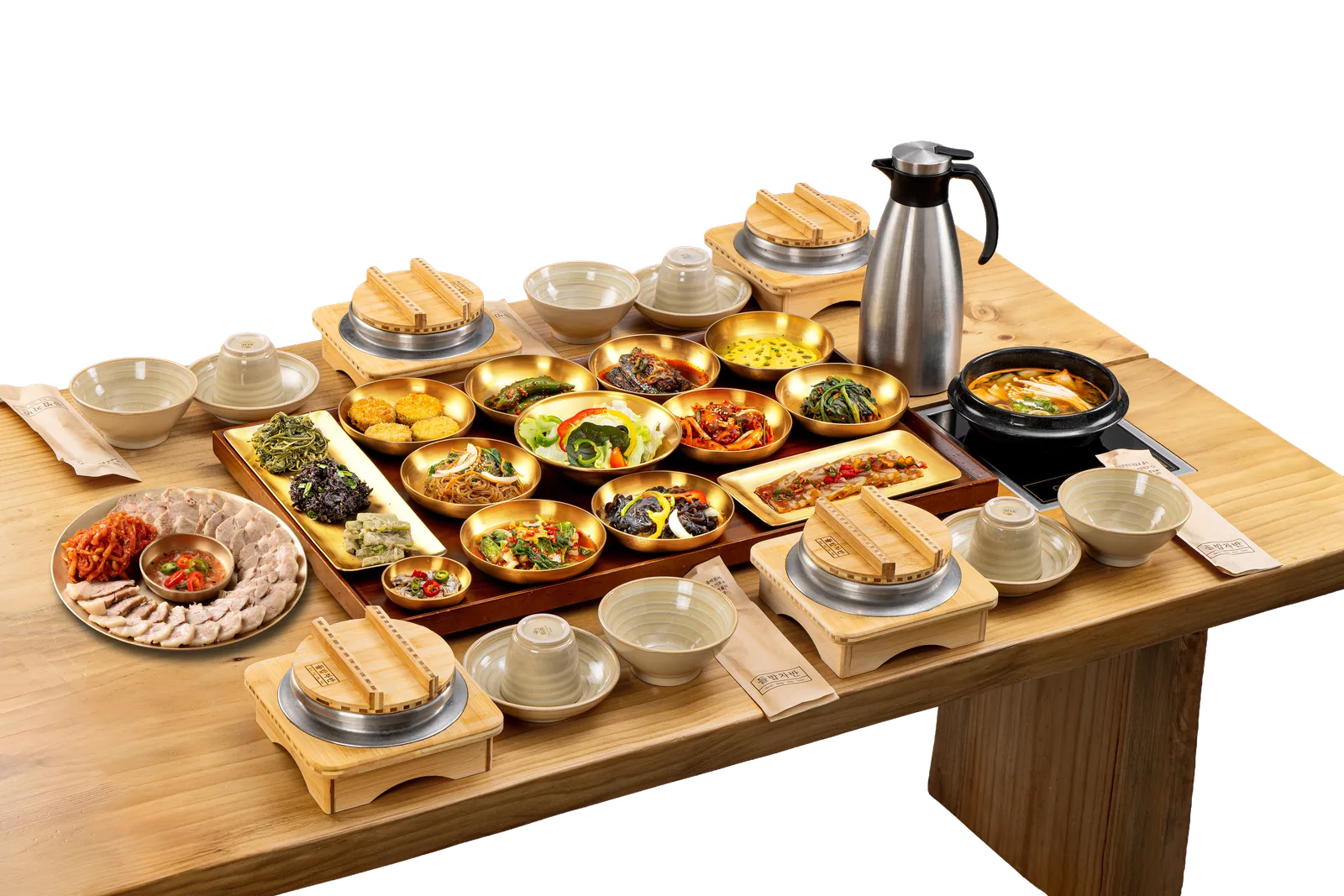 가정역 모임 식당 예약 전 물어볼 내용 | LA식 한돈갈비 한상차반 메뉴와 매장 정보 음식 사진 4